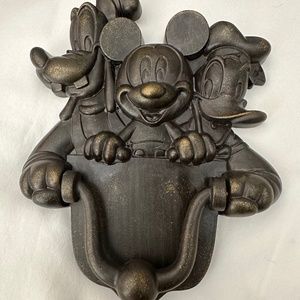 Disney Mickey Donald and Goofy Door Knocker